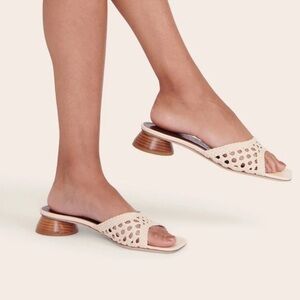 STAUD Simone crochet heel